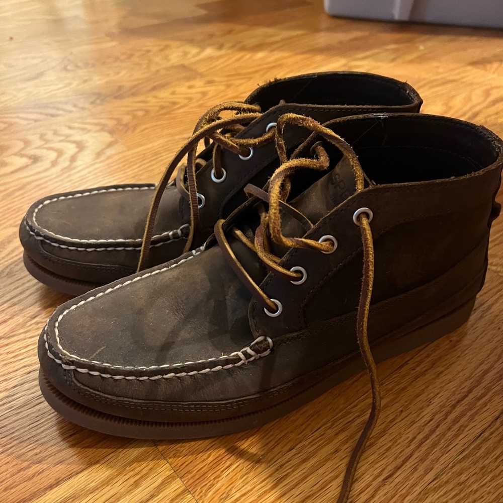 Sperry X J Crew chukka boots